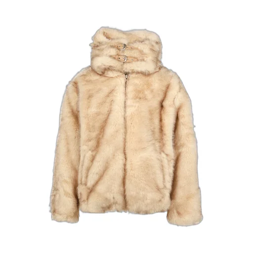 Fur Hoodie / Cream