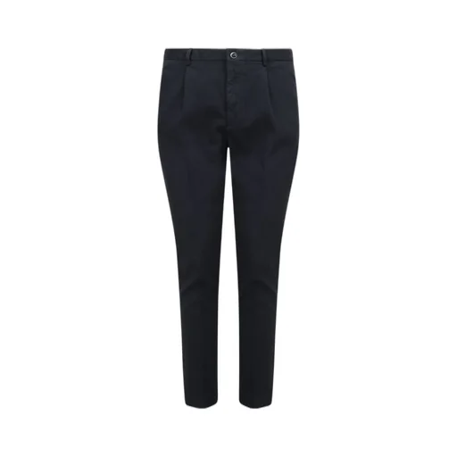 Incotex Straight-Leg Logo Patch Pants