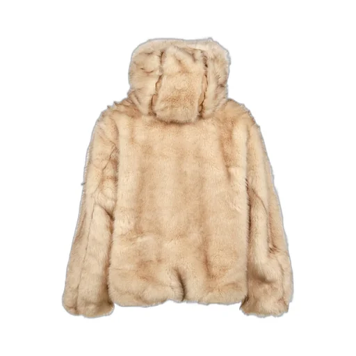 Fur Hoodie / Cream