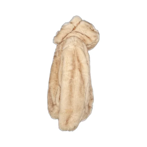 Fur Hoodie / Cream