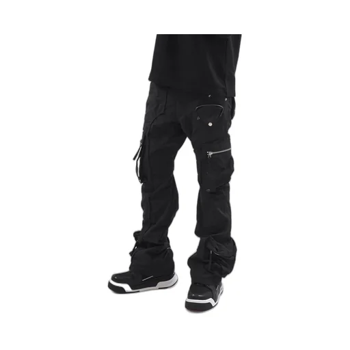 Nylon Holster Cargo Pants / Blk