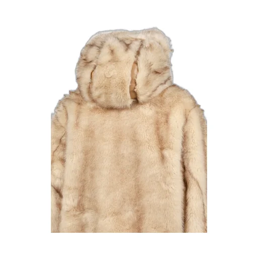 Fur Hoodie / Cream