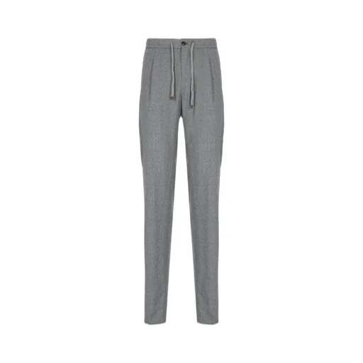 Incotex Drawstring Wool Pants