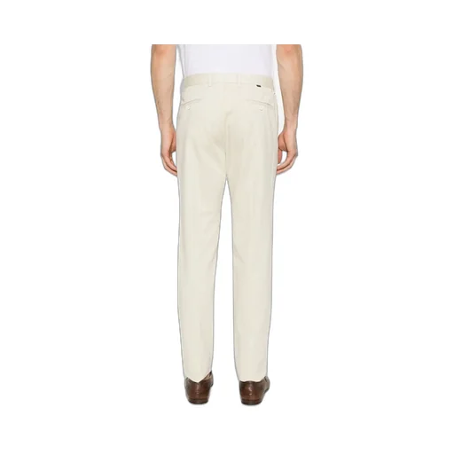 Incotex Buttoned Cotton Pants