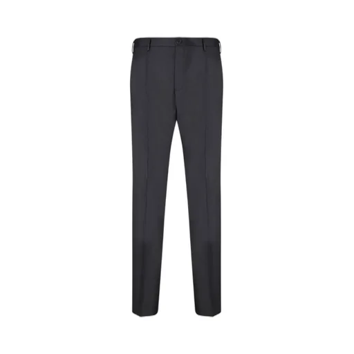 Incotex Tapered Wool Trousers With Zip Closure