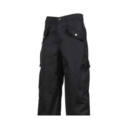 3-Way Zip Cargo Trousers / Blk