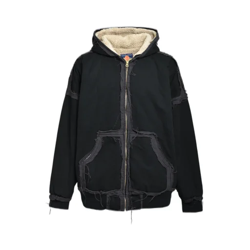 Blackmeans × Kamiya Deconstructed Zip Parka / Blk
