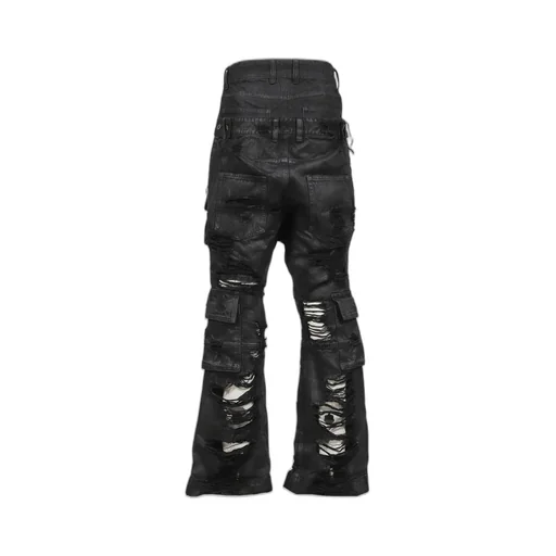 Black Double-Layer Trousers / Blk