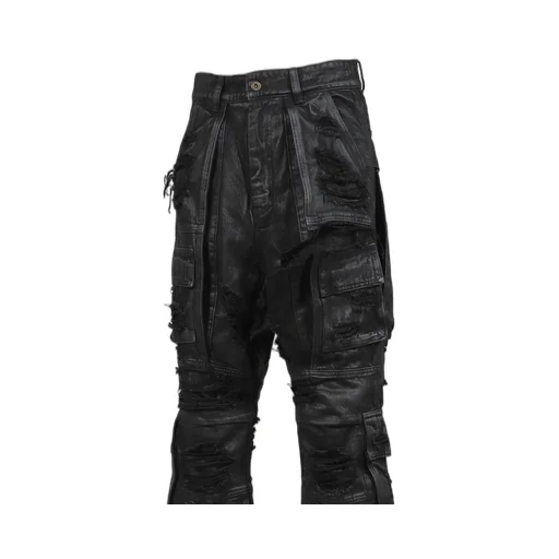 Black Double-Layer Trousers / Blk