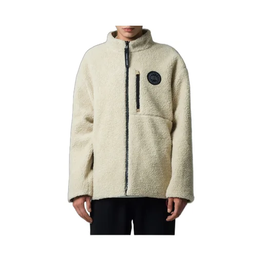 Kinross Reversible Fleece Jacket Black Label Fusion / Tan