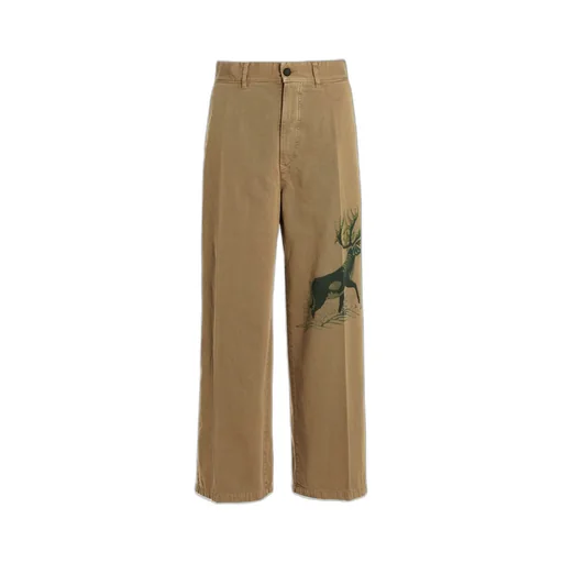 Incotex Patterned Cotton Trousers