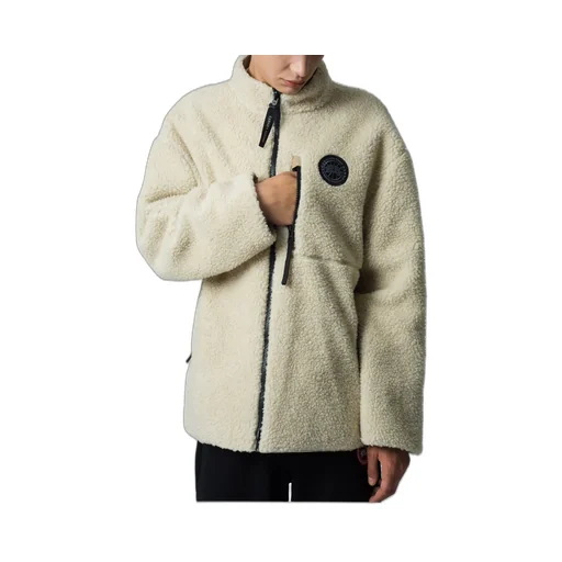 Kinross Reversible Fleece Jacket Black Label Fusion / Tan