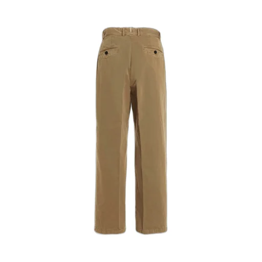Incotex Patterned Cotton Trousers