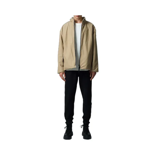 Kinross Reversible Fleece Jacket Black Label Fusion / Tan