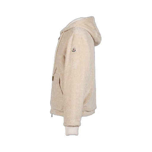 Zip Up Cardigan / White