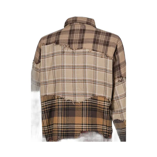 Patchworked Flannel / Red Multi