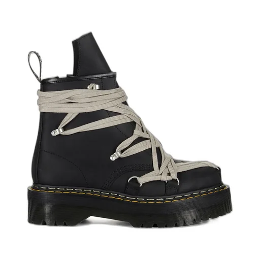 1460 Quad Sole Megalace Boot / Blk