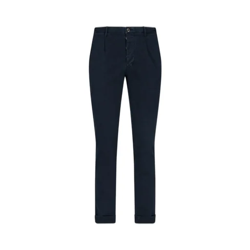 Incotex Slim Cut Pleated Trousers