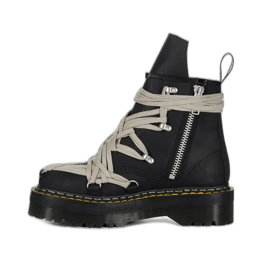 1460 Quad Sole Megalace Boot / Blk