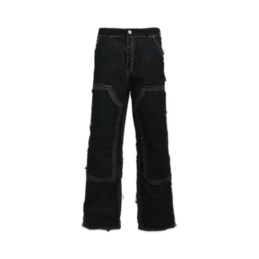 Blackmeans × Kamiya Deconstructed Painter Pants / Blk