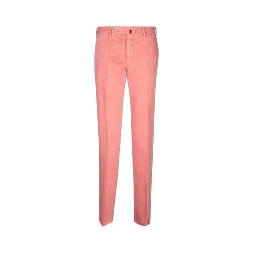 Incotex Regular Fit Pants With Zip And Button Pockets
