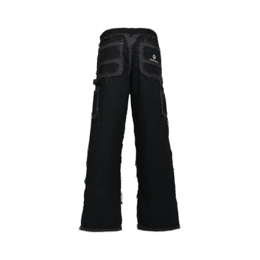 Blackmeans × Kamiya Deconstructed Painter Pants / Blk