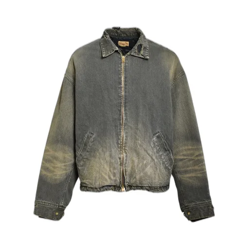 Denim Work Blouson / Black