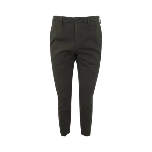 Incotex Low-Rise Straight-Leg Slim-Cut Trousers