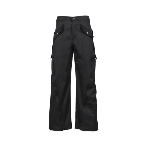 3-Way Zip Cargo Trousers / Blk
