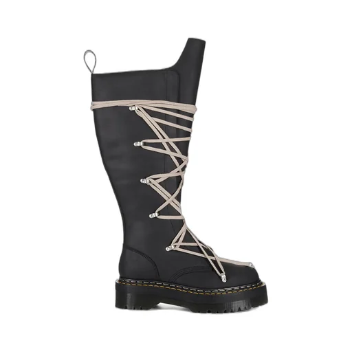 1B60 Quad Sole Pentalace Boot / Blk