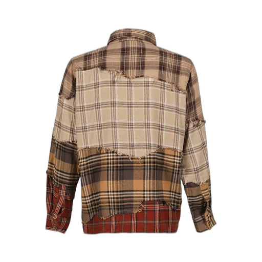 Patchworked Flannel / Red Multi