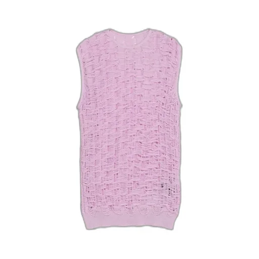 Isa Boulder Torn Knit Tank Top