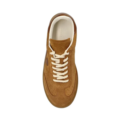 Isabel Marant Logo Patch Lace-Up Sneakers