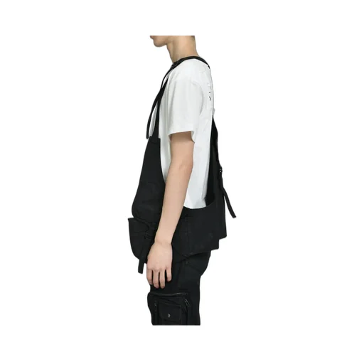 Waxed Utility Vest / Waxed Black