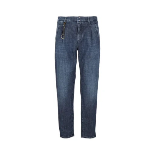 Incotex Blue Division Pleated Denim Jeans