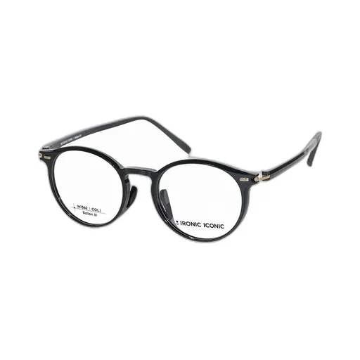 Ironic Iconic Round Frame Glasses