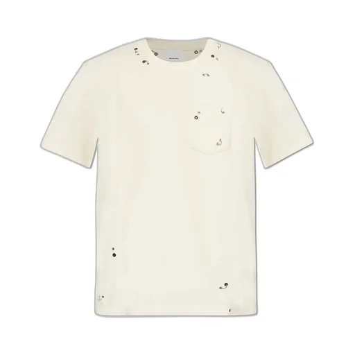 Isabel Marant Yezra Eyelet Detailed T-Shirt
