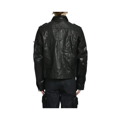Major's Leather Blouson / Blk