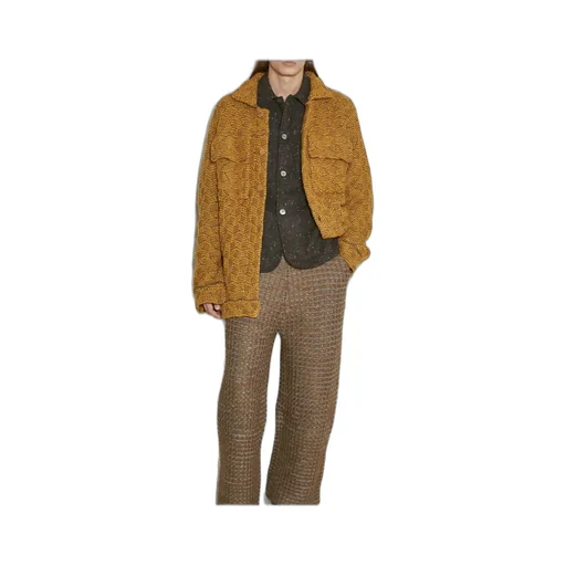 Isa Boulder Puzzle Knitted Work Jacket