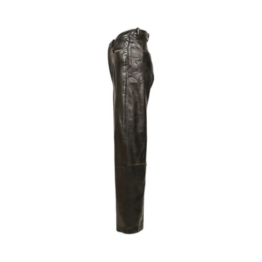 Cracking Coated Wide Pants .14 / Brw