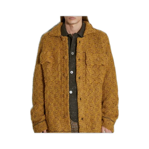 Isa Boulder Puzzle Knitted Work Jacket