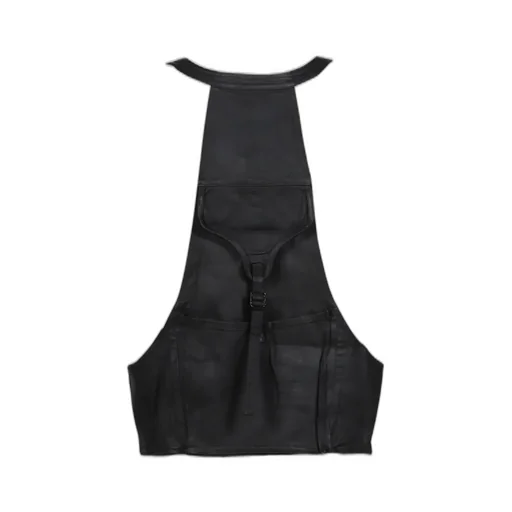 Waxed Utility Vest / Waxed Black