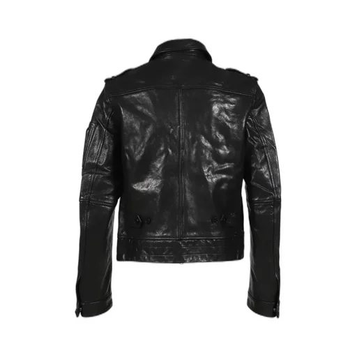 Major's Leather Blouson / Blk