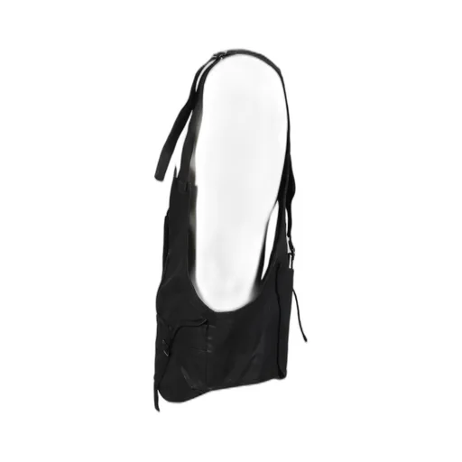 Waxed Utility Vest / Waxed Black