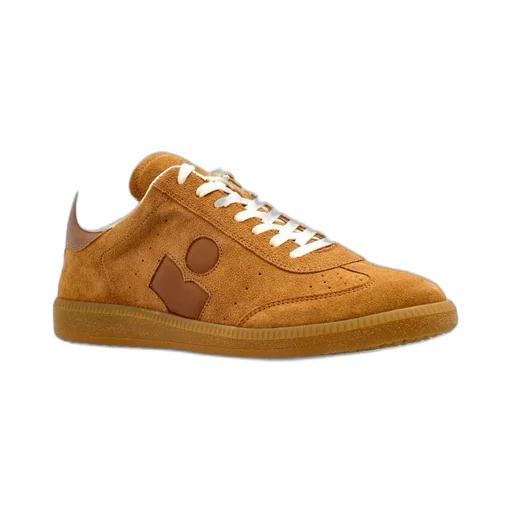 Isabel Marant Logo Patch Lace-Up Sneakers