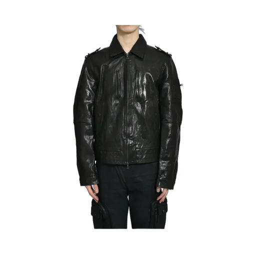 Major's Leather Blouson / Blk