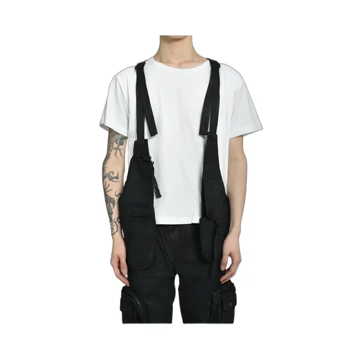Waxed Utility Vest / Waxed Black