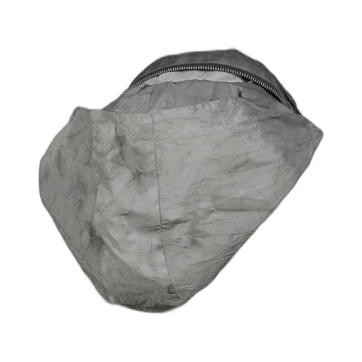 Diagonal Zip Explorer Jacket / Object Dyed Gray