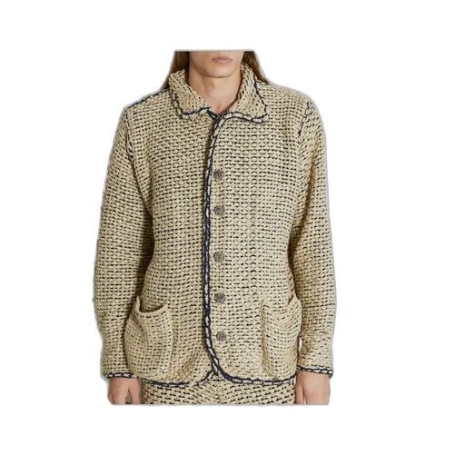 Isa Boulder Scarecrow Chunky Knit Blazer