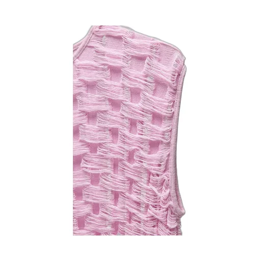 Isa Boulder Torn Knit Tank Top